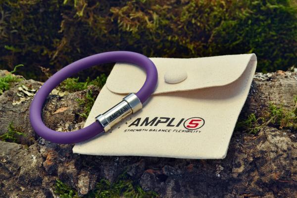Energiearmband aus BioThane® - Violett